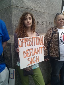Oppositional Defiant Sign